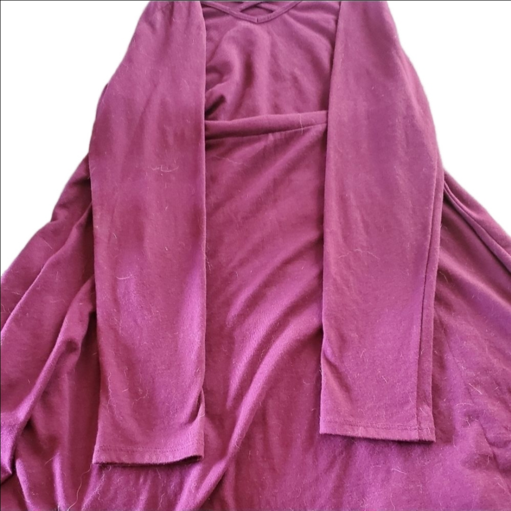 Childrens Place Burgundy Dress Girls XL 14 - Picture 2 of 5